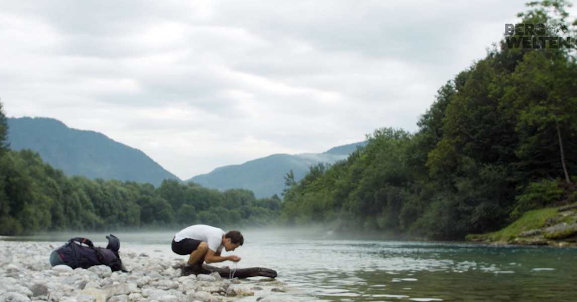 Ernst Merkinger am Alpe Adria Trail