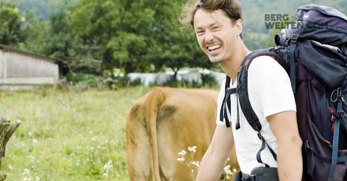 Ernst Merkinger am Alpe Adria Trail