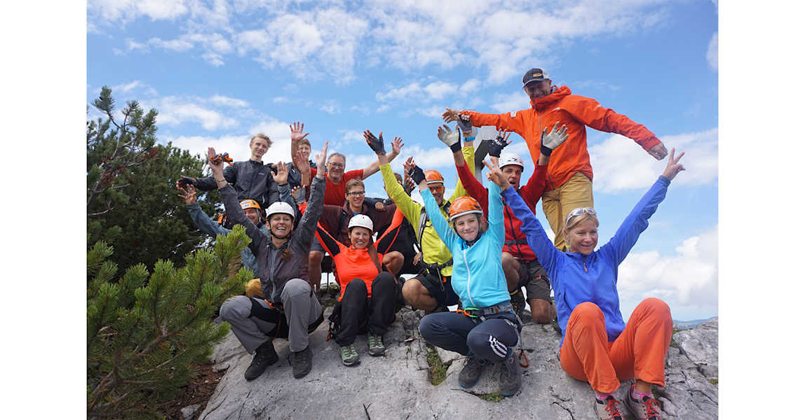 Bergwelten Familien-Klettersteig-Schnuppern am Hochkar
