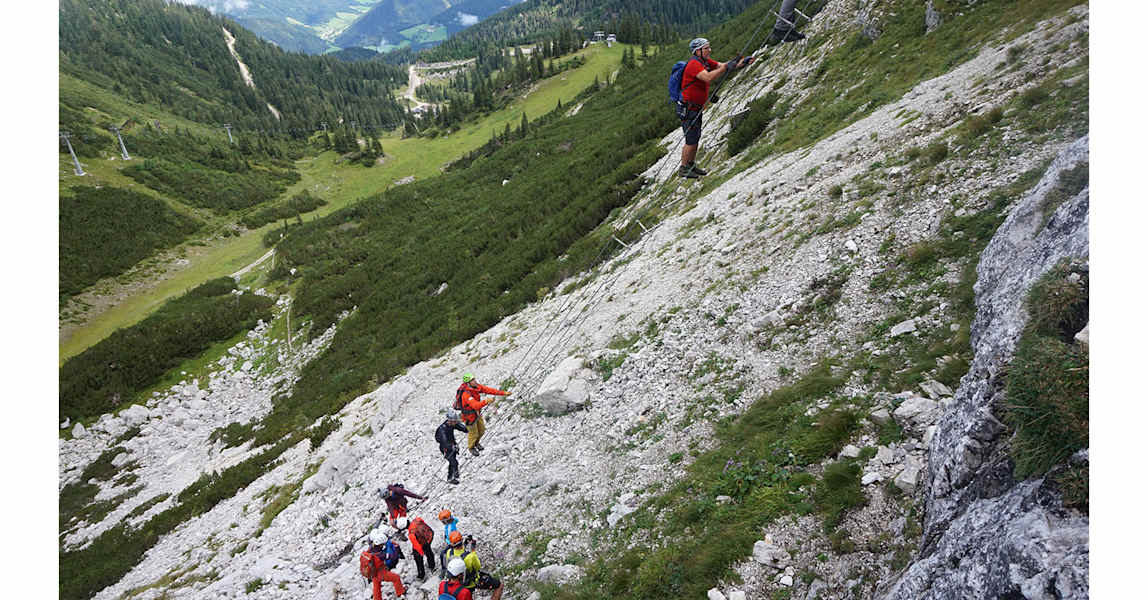 Bergwelten Familien-Klettersteig-Schnuppern am Hochkar