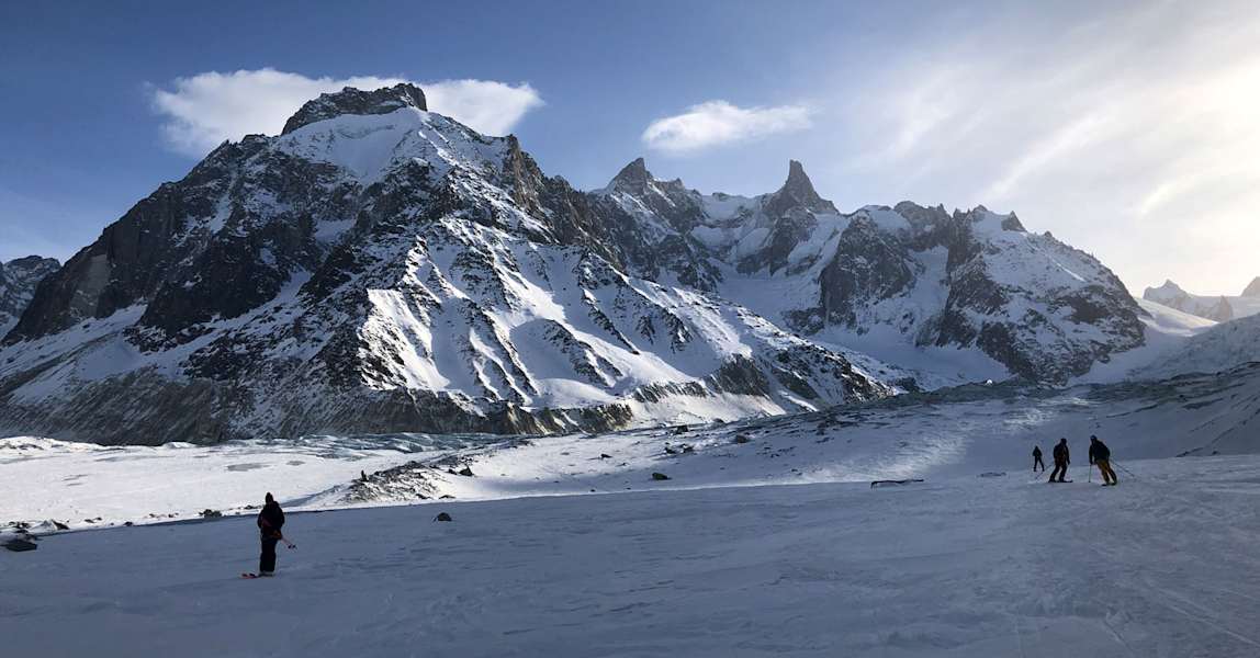 Mer de Glace Skiabfahrt