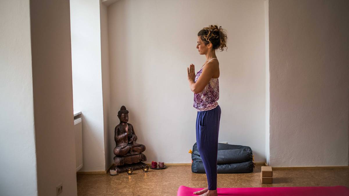 Yoga nach dem Wandern