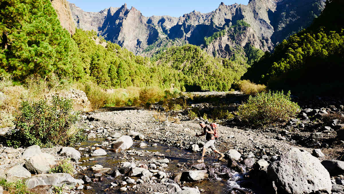 Talboden der Caldera de Taburiente