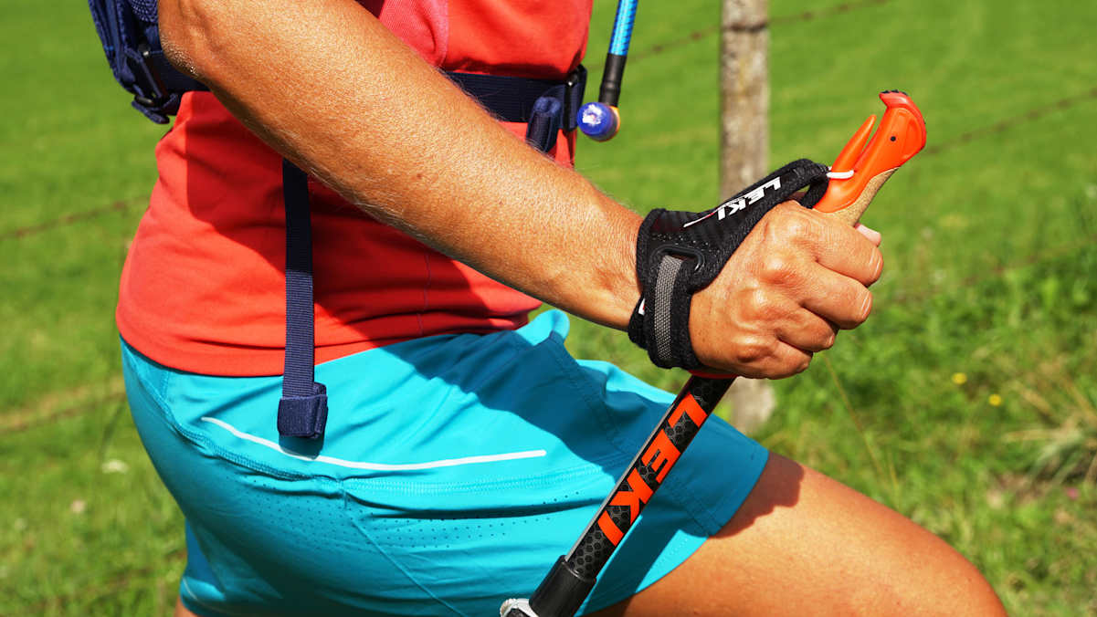 Speed-Hiken: Stock-Griffe aus rutschfestem Kork