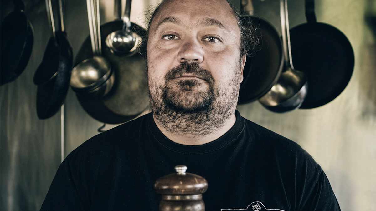 Hüttenwirt Helmut Tschitschko