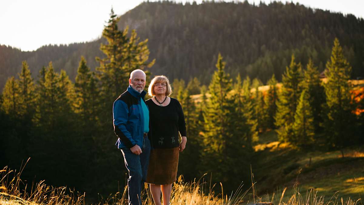 Hans und Helga Traxler, seit 43 Jahren verheiratet, bewirtschaften seit 23 Jahren die Mödlinger Hütte.