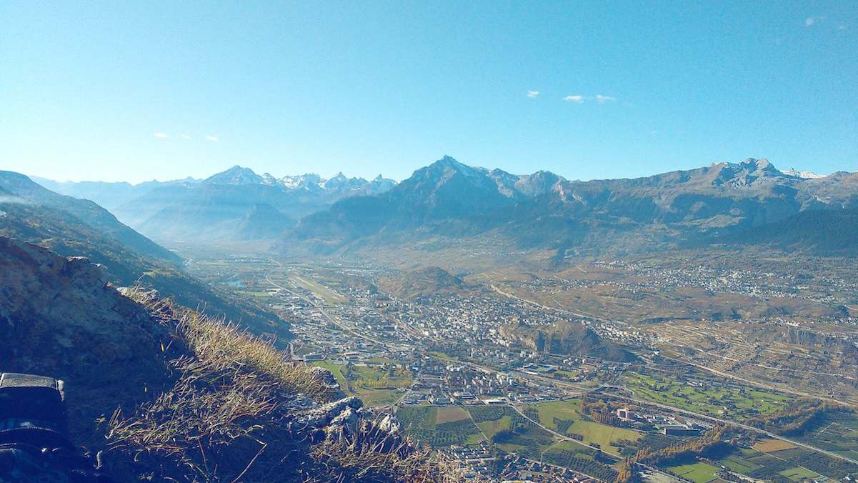 Belvedere Klettersteig Aussicht
