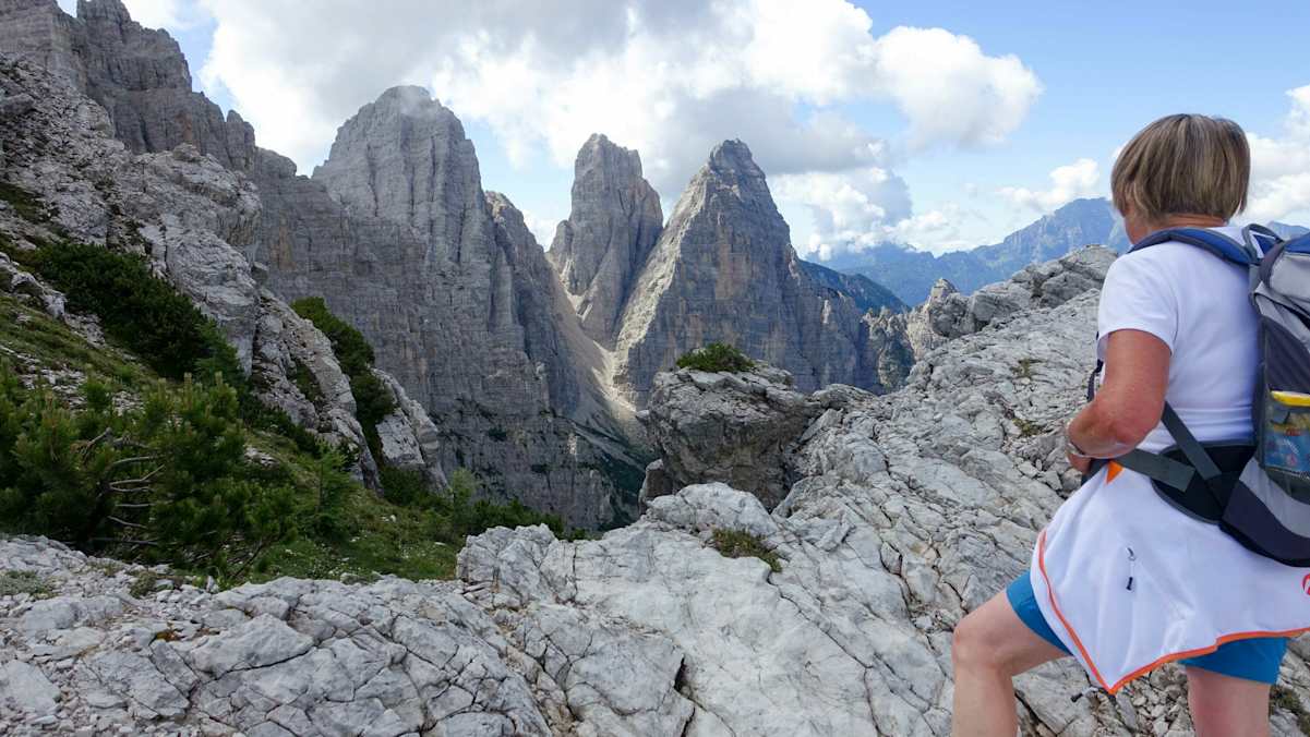 Bosconero-Gruppe von der Forcella delle Ciavazole
