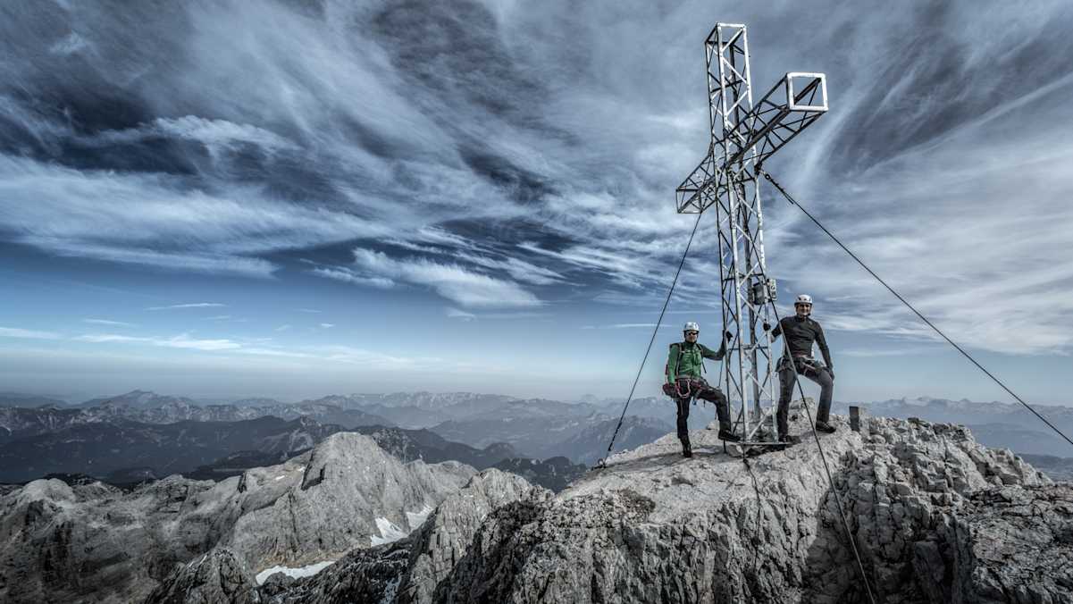 Beim Dachsteingipfel