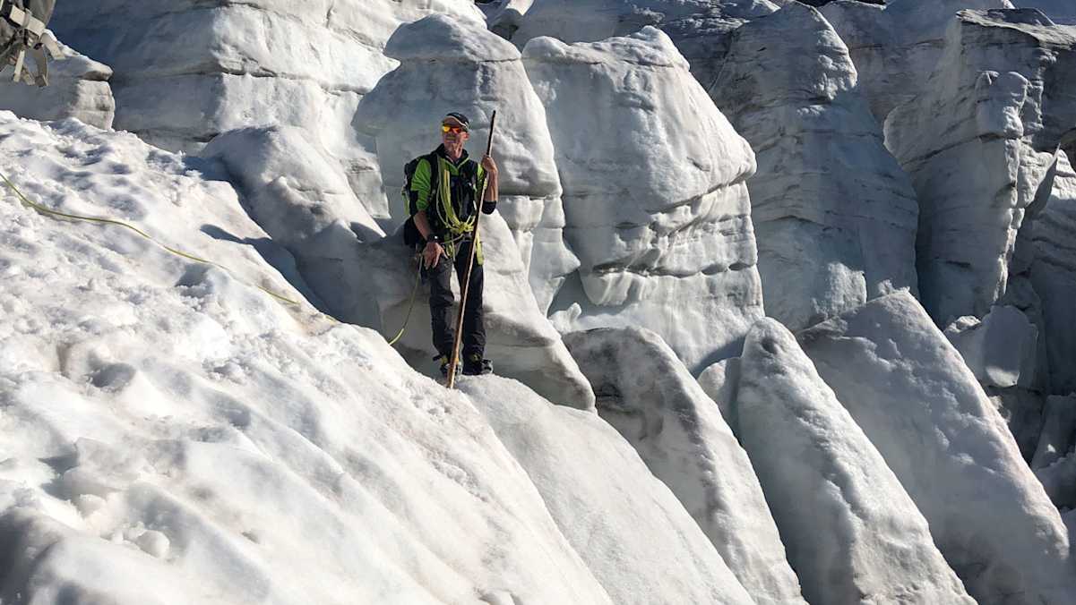 Gletscherbruch Großvenediger