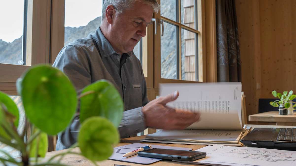 Georg Oberlohr möchte gemeinsam mit dem DAV seine Zukunftsvision für neue Hüttenwirte umsetzen.