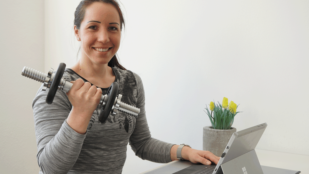 Individuelle Gewichtsanpassung: Kurzhantel von Movit