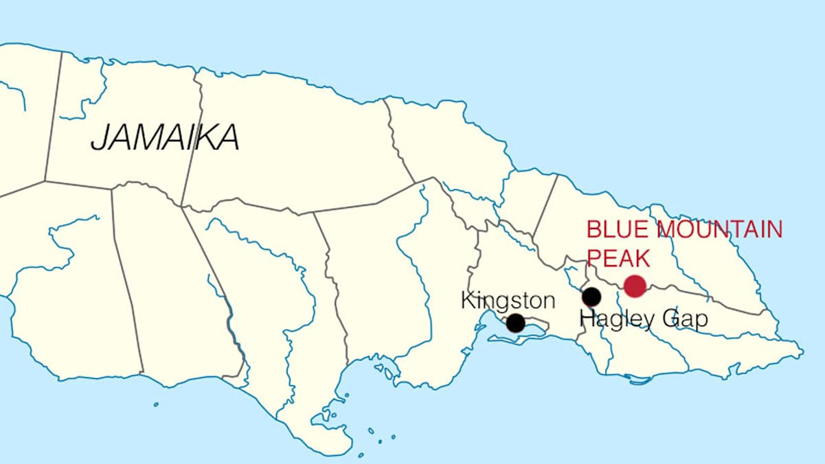 Jamaika-Map
