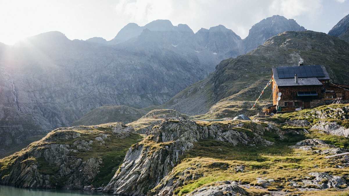Adolf-Noßberger-Hütte am Gradensee in Kärnten