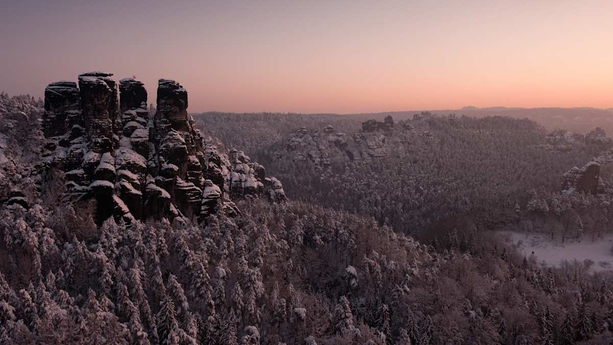 Sächsiche Schweiz Basteibrücke