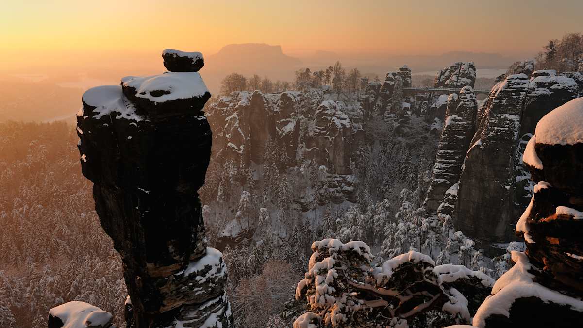 Sächsiche Schweiz Basteibrücke