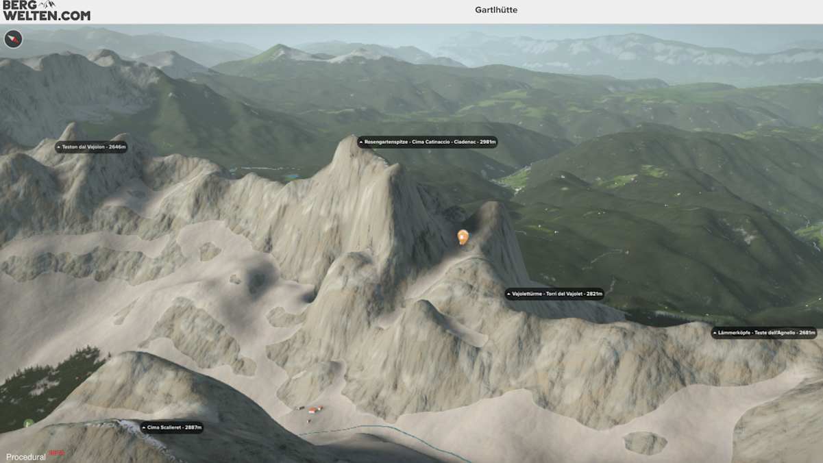 Gartlhütte Dolomiten