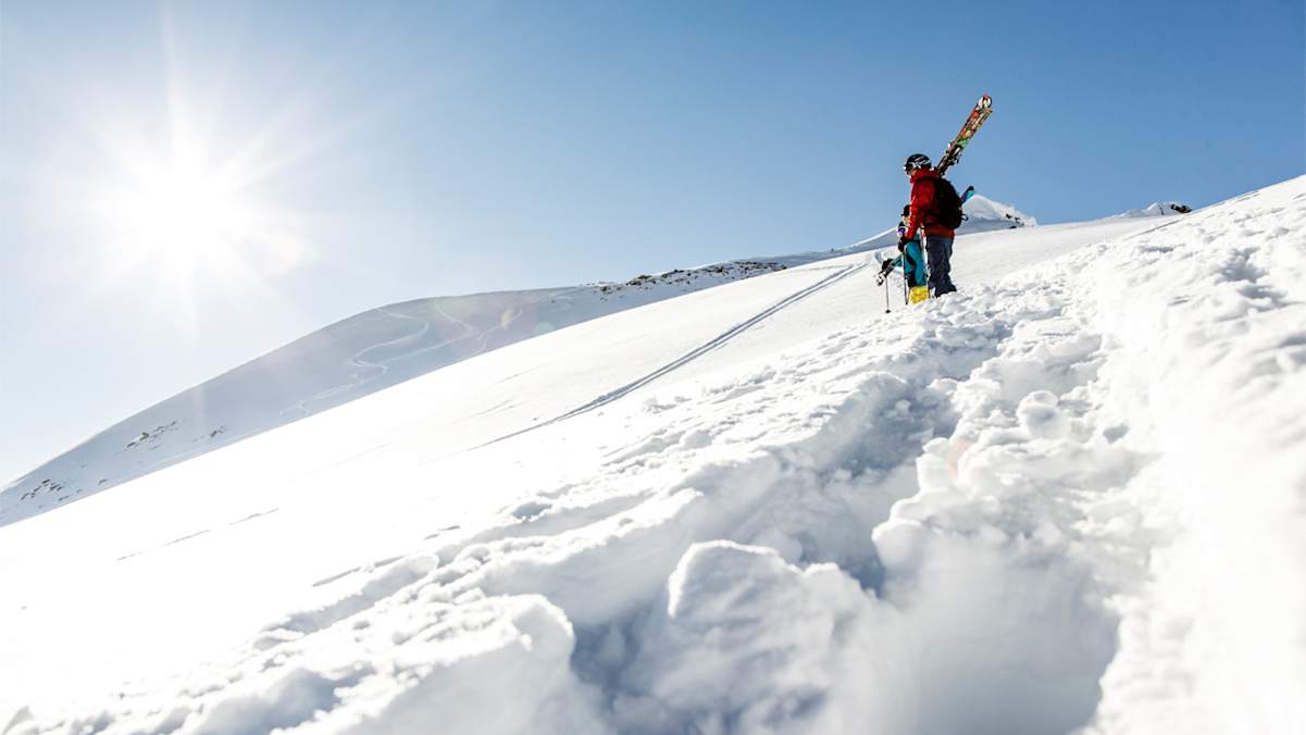 Stubai Skifahren Gletscher Frühwinter