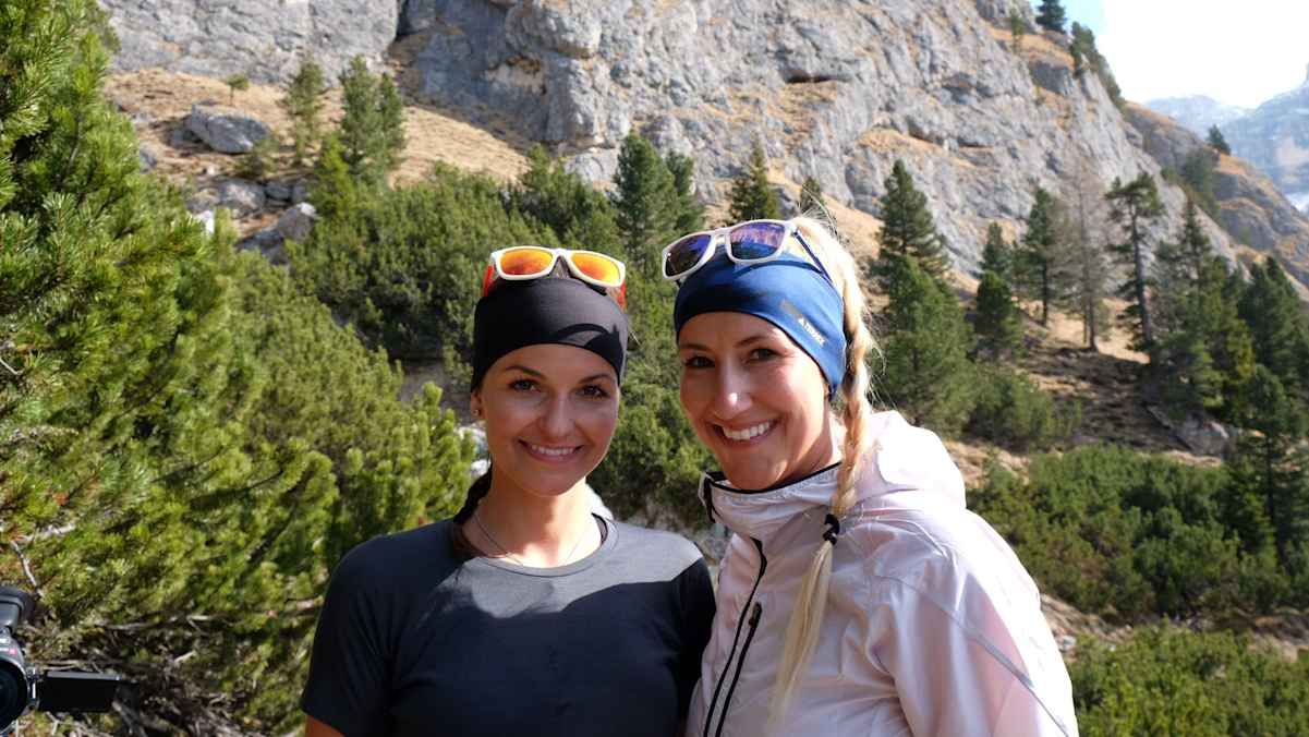 Anja und Maggy Terrex Mountain Project