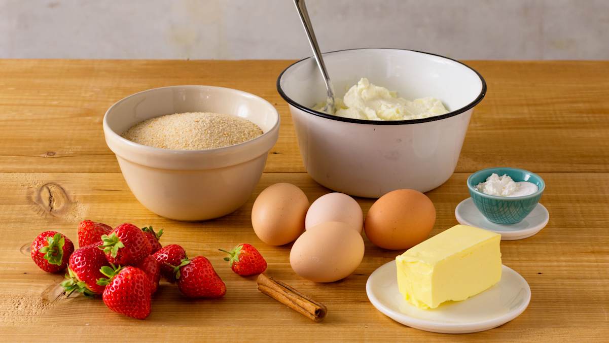 Zutaten Erdbeer-Topfenknödel