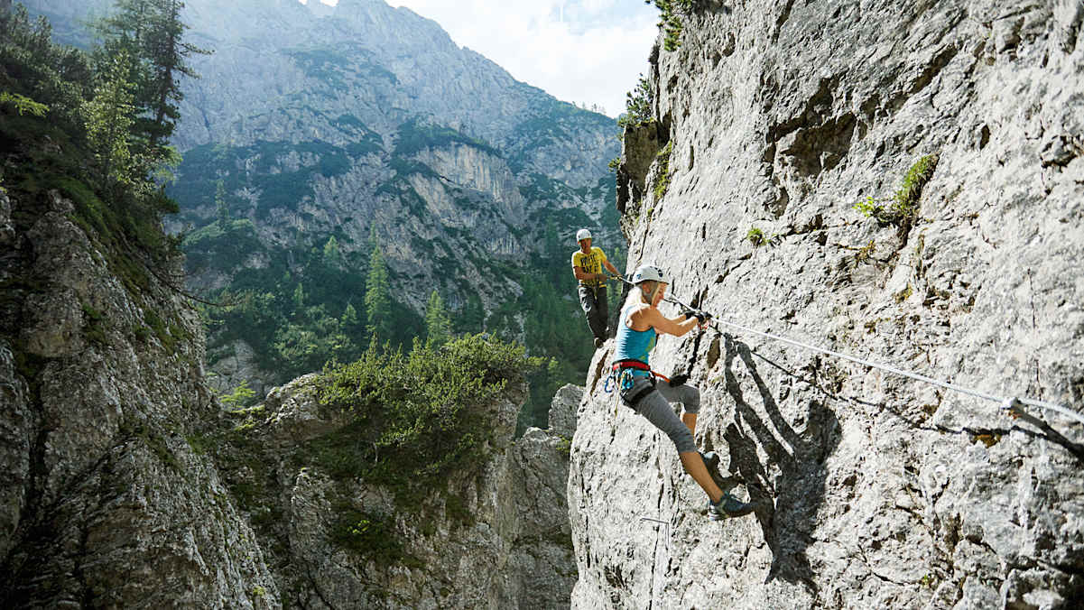 Klettersteig Verborgene Welt
