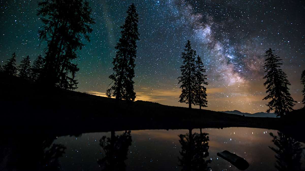 Das Zentrum der Milchstraße über den Seckauer Tauern