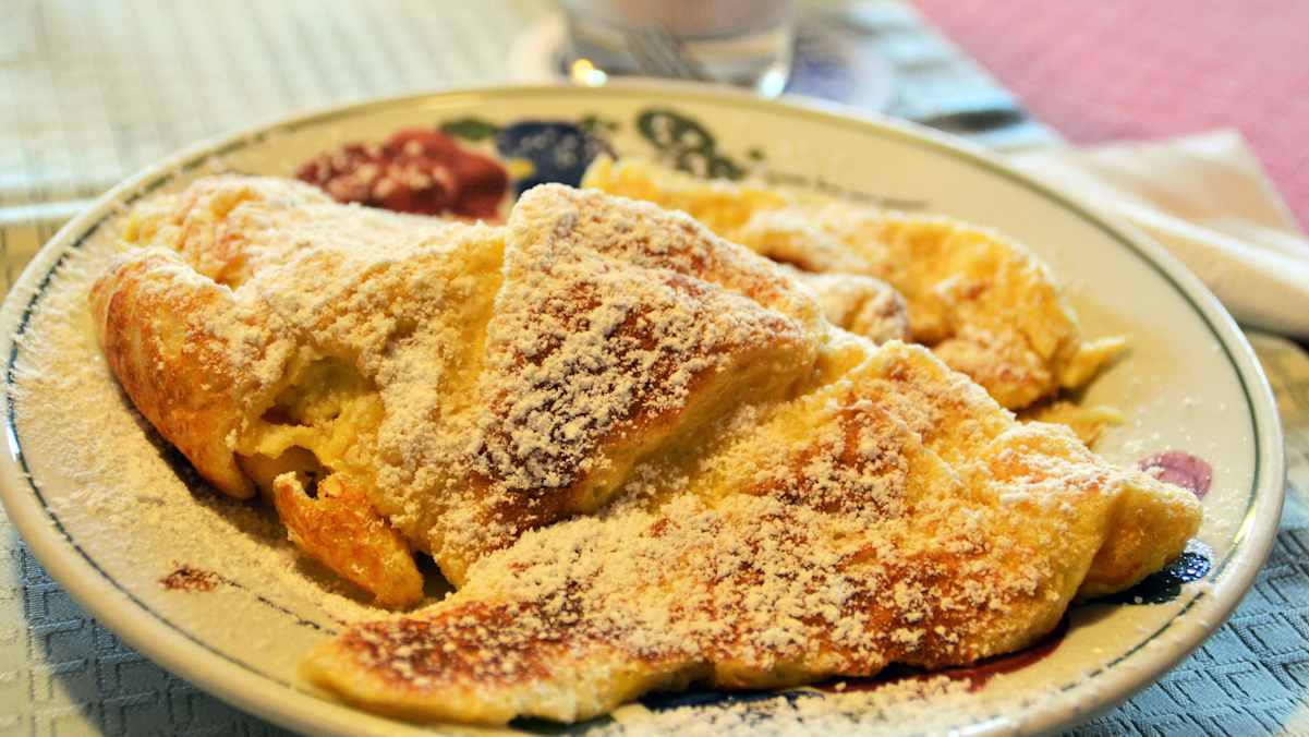 Der einzigartige Kaiserschmarrem in der Jausenstation Zottahof