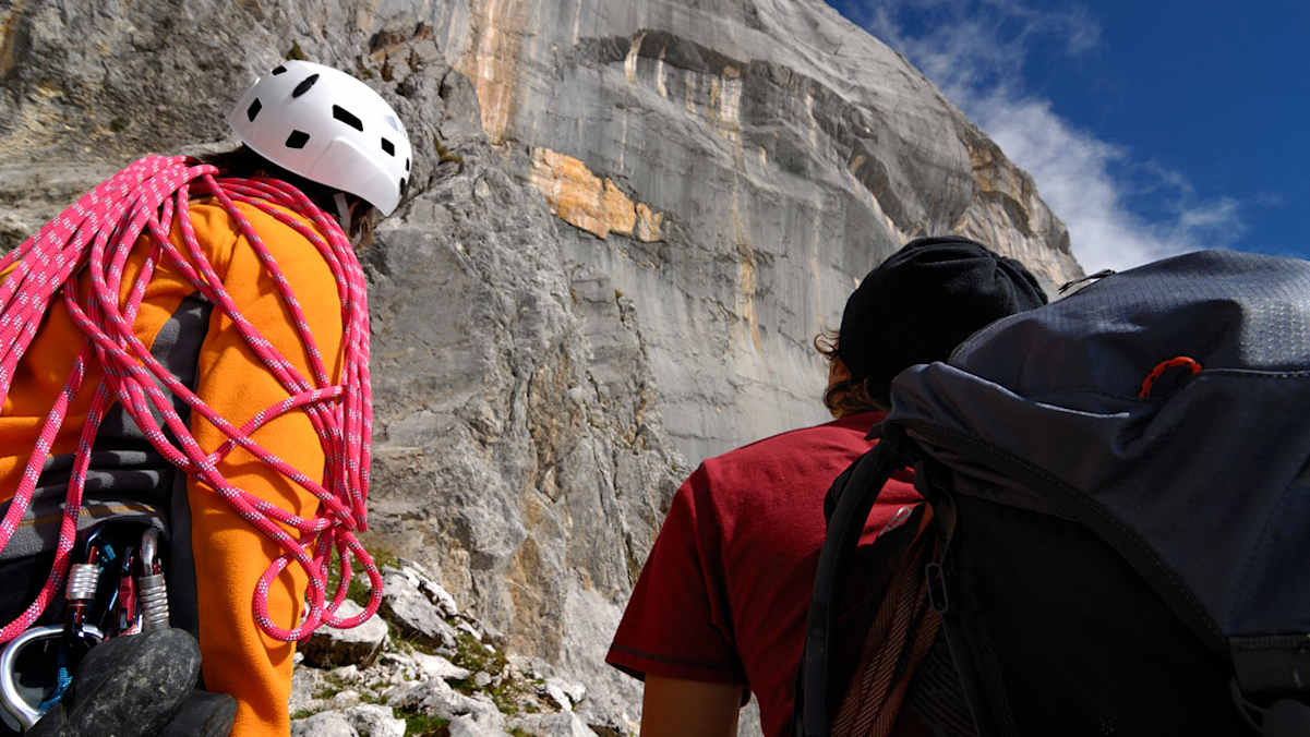 Wo geht's rauf? Alpine Touren erfordern ein geschultes Auge.