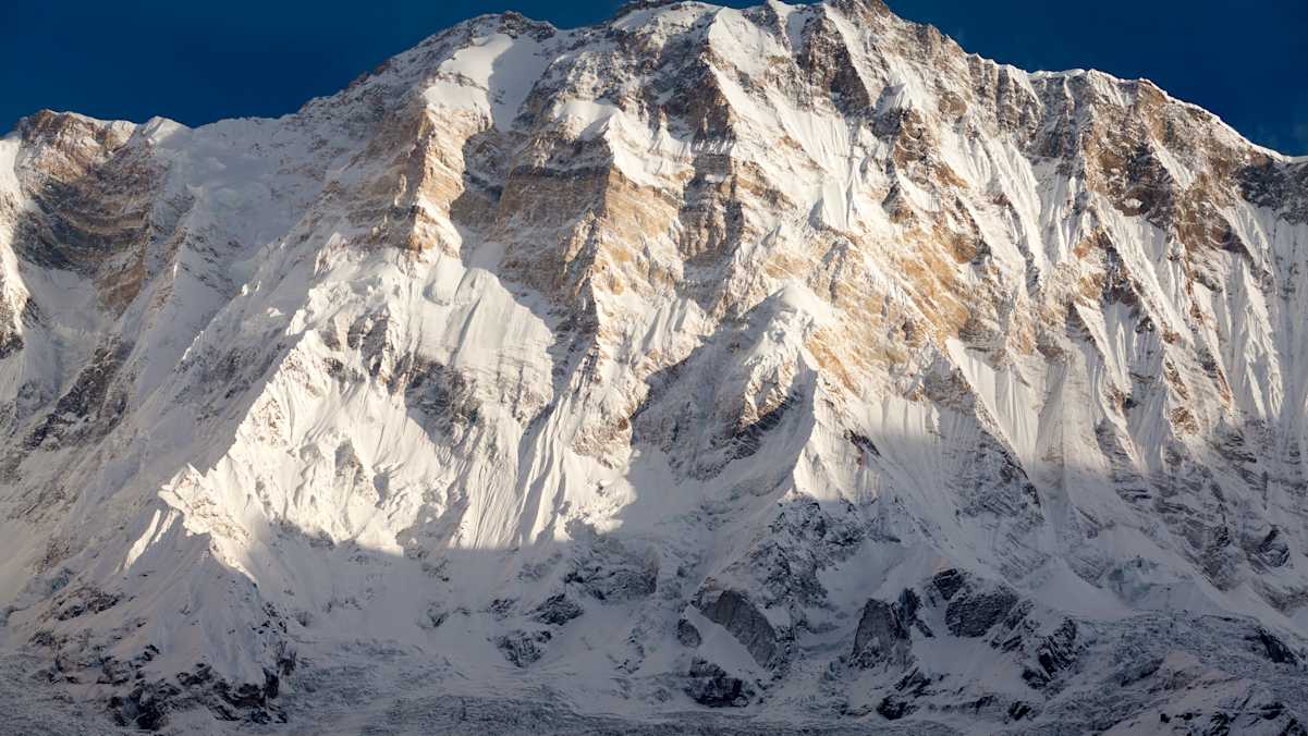 Die Südflanke der Annapurna I