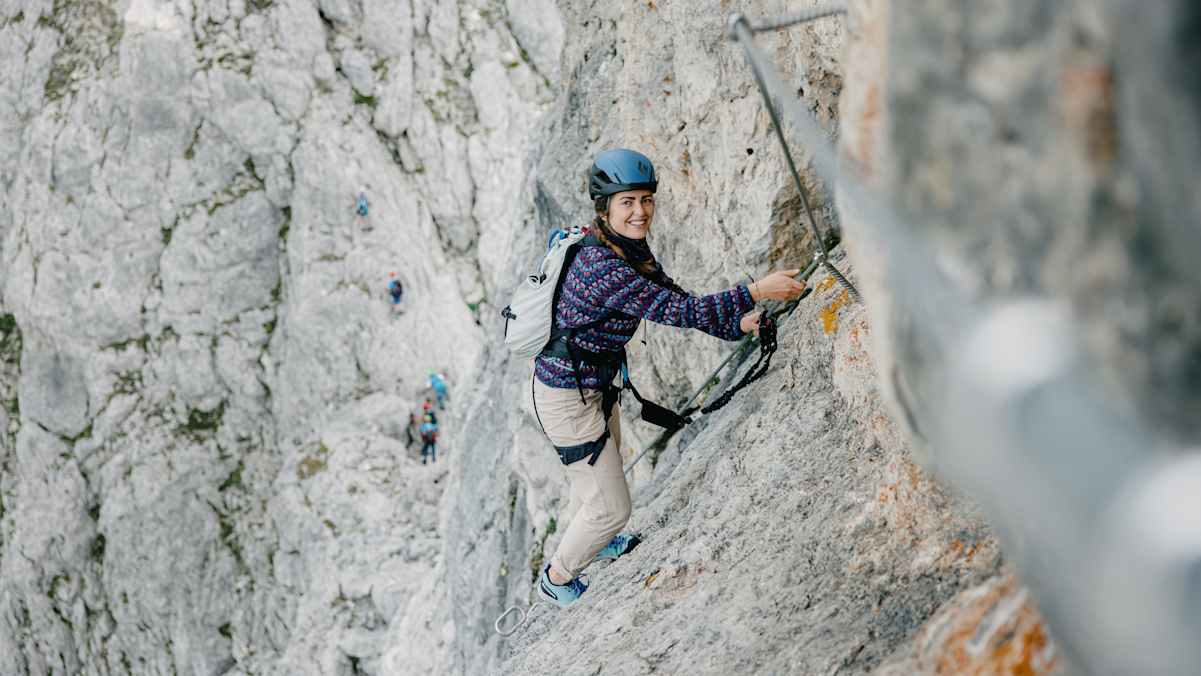 Steinschlag Geröll Gefahr