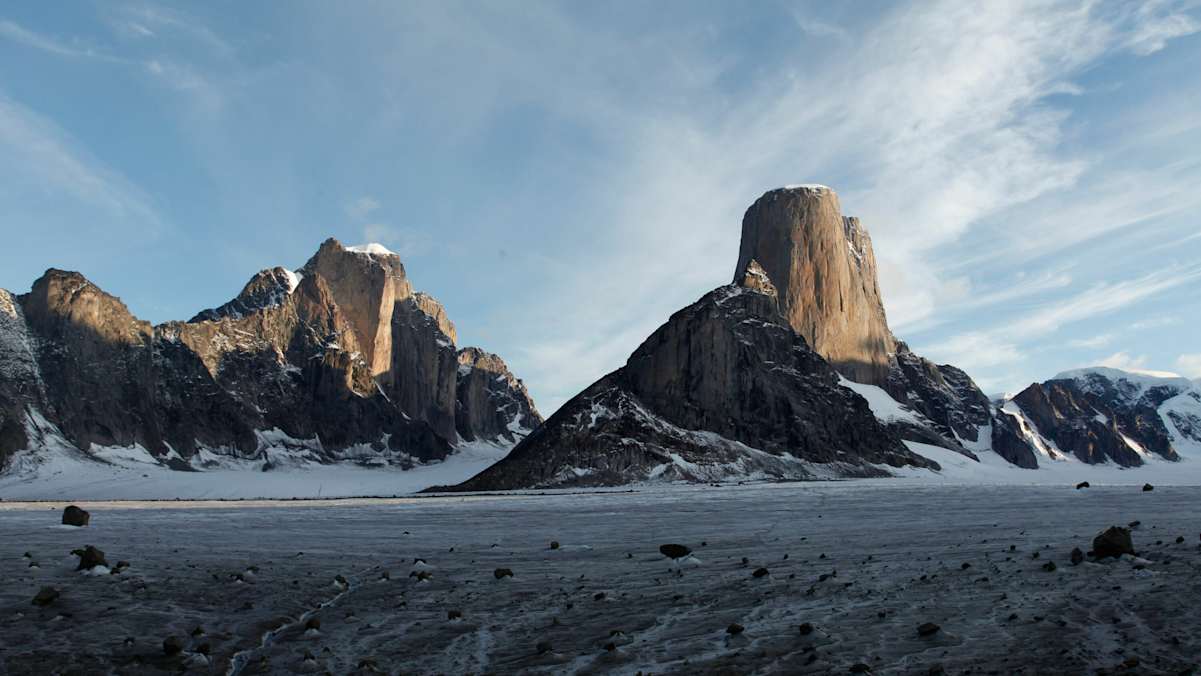 Der Mount Asgard auf Baffin Island: Auch ein Lieblingsplatz von Alexander Huber.