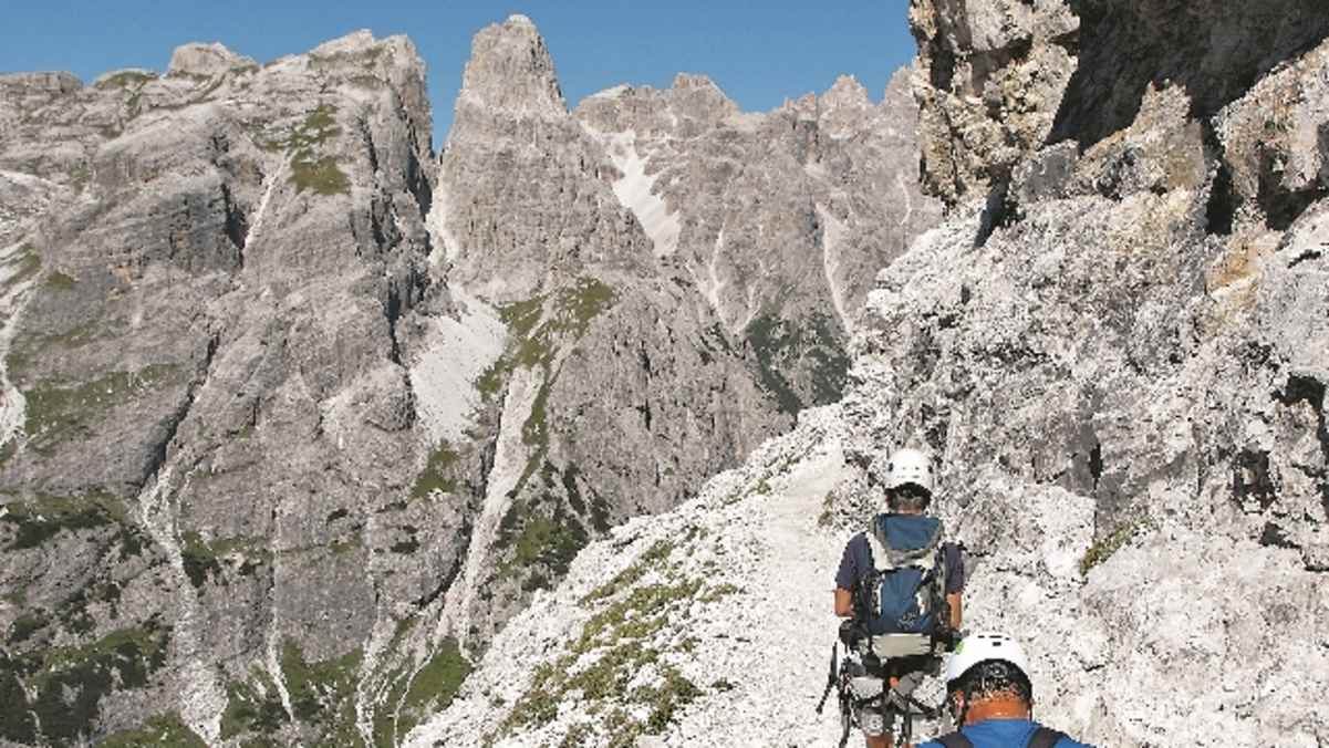Bändertour - der Alpinisteig in den Dolomiten