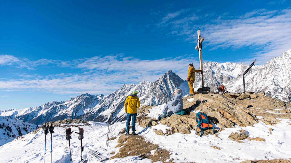 Am Gipfel des Vogelrand