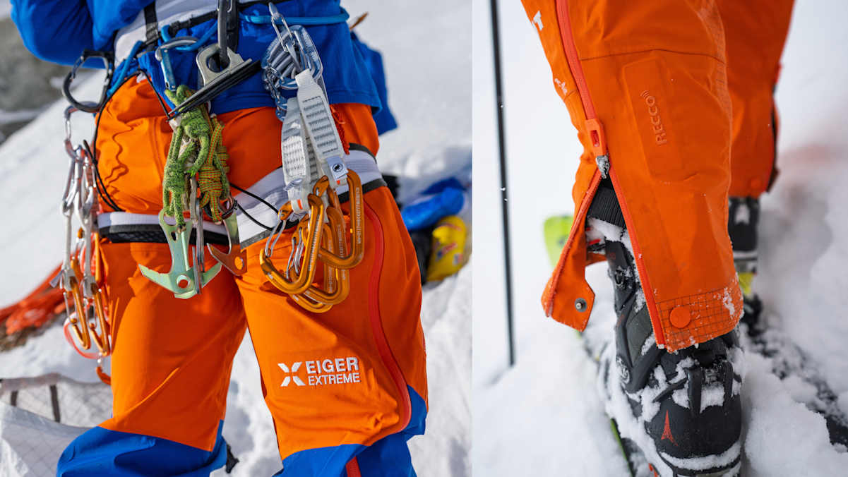 Die Eiger Nordwand Pro HS Pants der neuen Mammut-Kollektion.