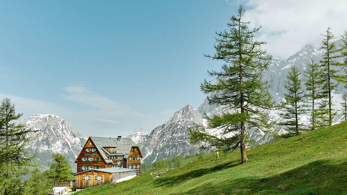 Dachstein Austriahütte Bergwelten Zimmer