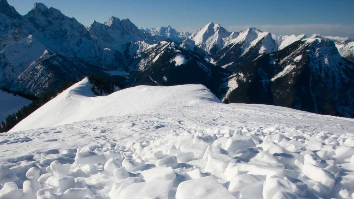 Bruchharsch Bergwelten Schneekunde