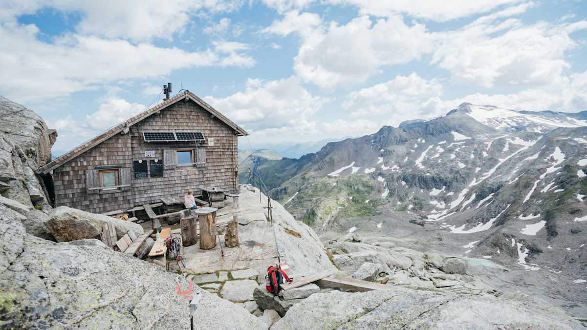 Rojacher Hütte Bergwelten Zimmer