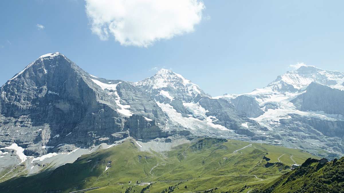 Eiger-Mönch-Jungfrau.