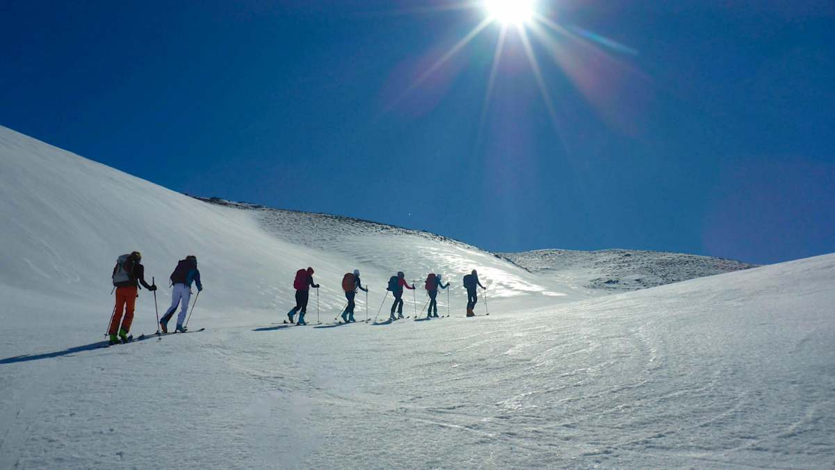 firn skitour Bergwelten Schneekunde