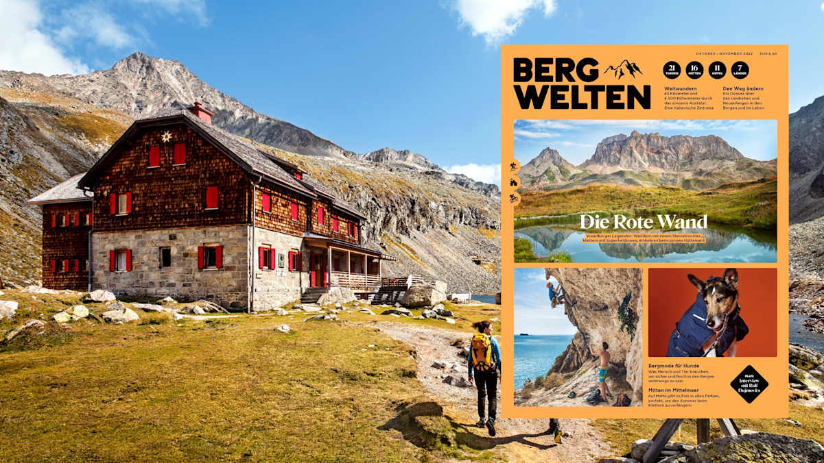 Das aktuelle Bergwelten Magazin (Oktober/November 2022)