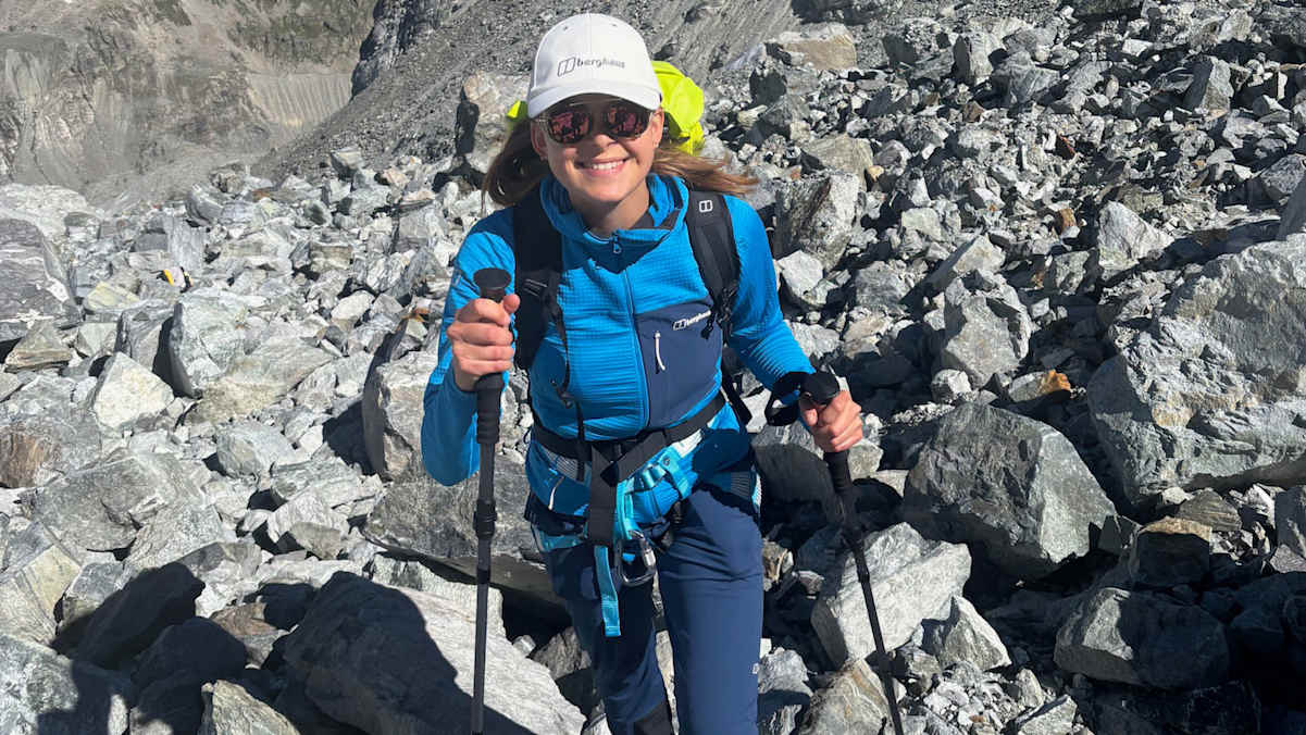 Bergwelten Hochtour Stöcke Silva