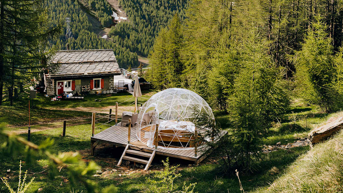 Bergwelten Alpenblick Saas-Fee, Bubble Suite Zimmer