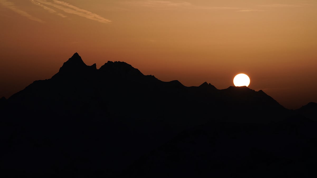 Nationalpark Hohe Tauern Salzburg Bergwelten Sonnenuntergang