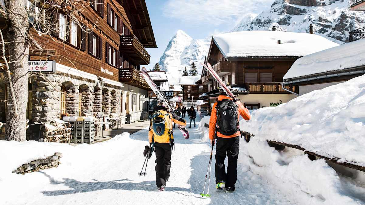 Mürren im Berner Oberland ist autofrei.