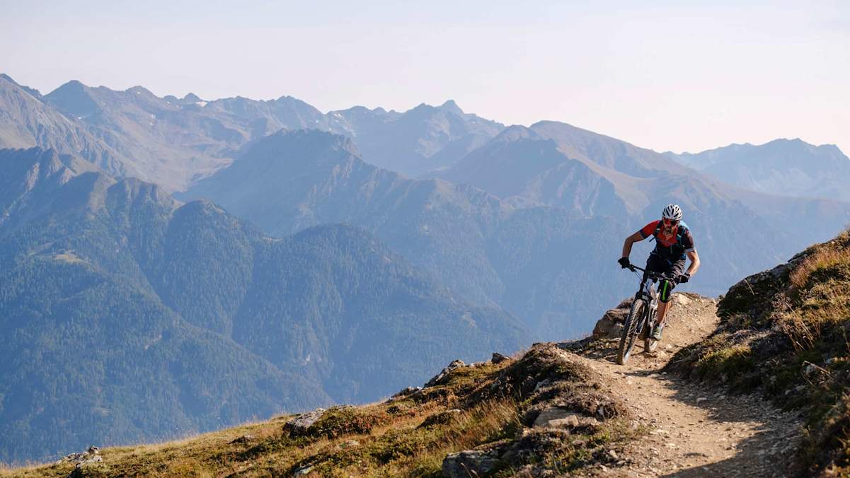 Unterwegs im Bikepark Serfaus-Fiss-Ladis