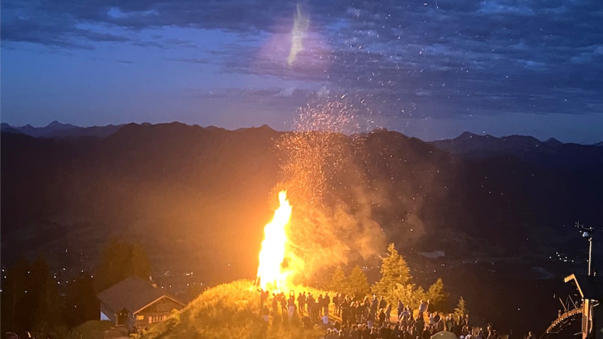 Johannifeuer am Brauneck
