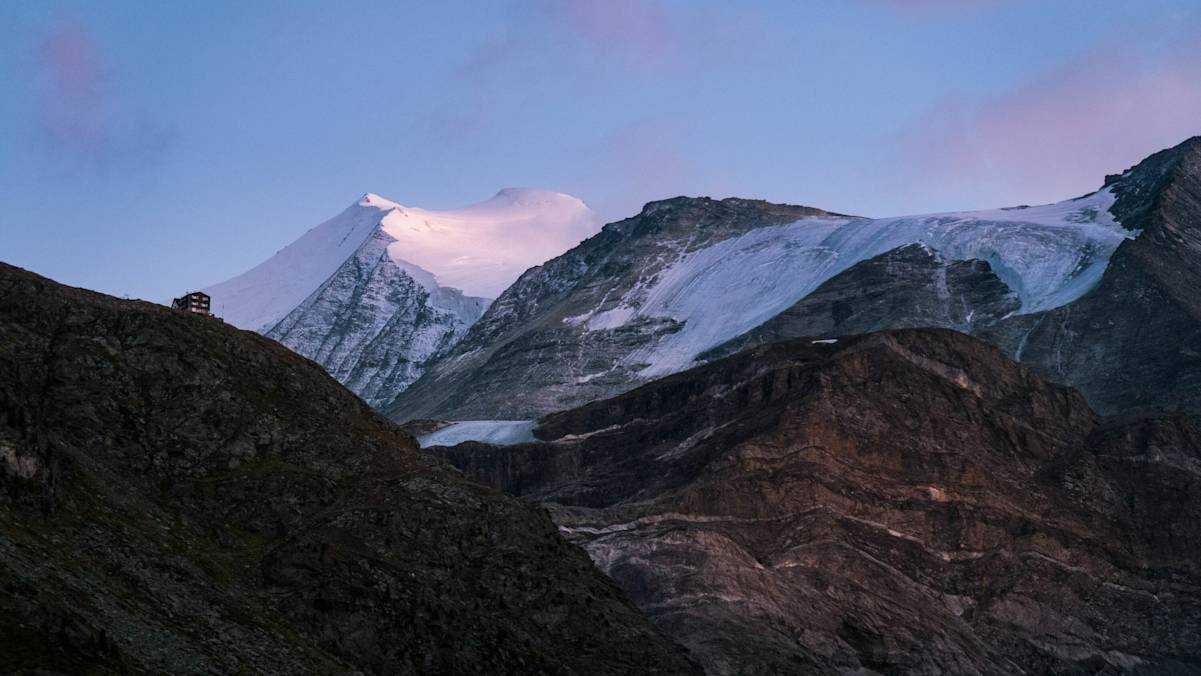 Das Bishorn im Abendlicht