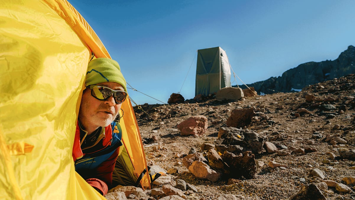 Klaus Haselböck am Aconcagua