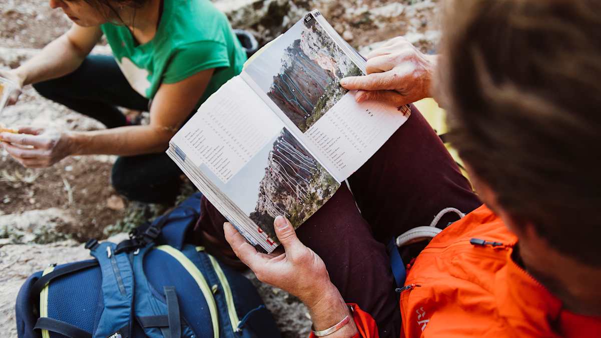 Klettern Ausrüstung Kletterführer