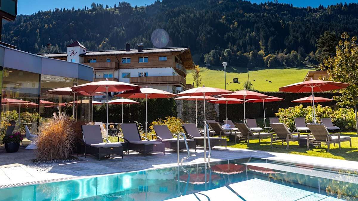 Das Hotel Wastlhof in Niederau verfügt über mehrere Pools.